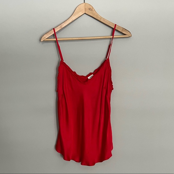 Wilfred Tops - Red satin camisole by Wilfred
